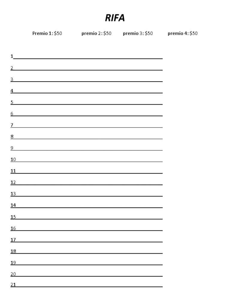 RIFA | PDF