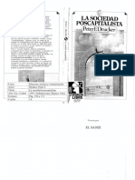 Drucker, P-La Sociedad Poscapitalista PDF