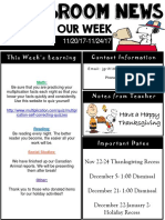 Weekly Newsletter Powerpoint 20-24