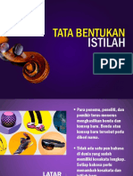 Pertemuan 10 Tata Bentukan Istilah