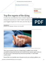Top Five Regrets of Dying PDF
