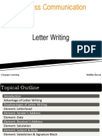 Chapter 8 - Letter Writting