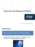 Síndrome Del Manguito Rotador