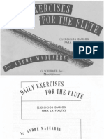 Daily Exercises For The Flute