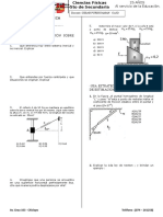 Examen Fisica para Quinto de Secundaria