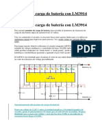 Monitor de Carga de Batería Con LM3914