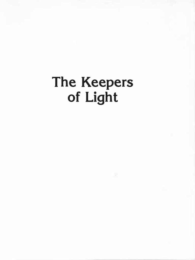 Aa147 The Keepers Of Light Pdf Printmaking Portrait Painting