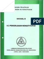 Modul 08 - K3 Pekerjaan Konstruksi PDF