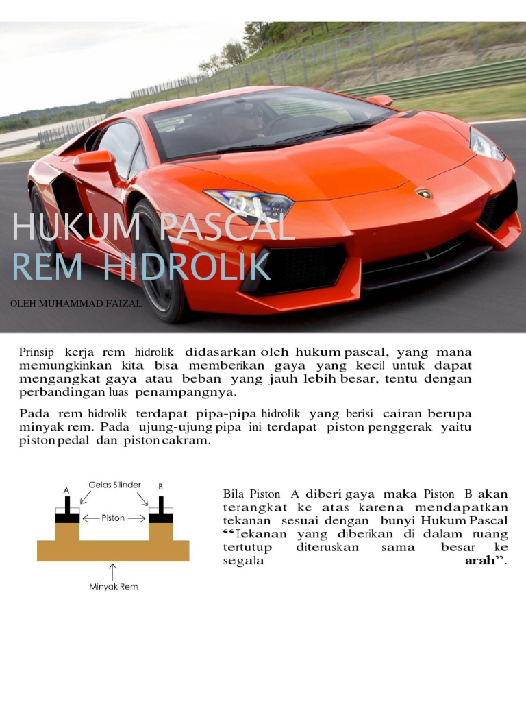 Hukum Pascal Rem Hidrolik Pdf
