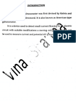 Moving Coil Galvanometer: Kelvin's Invention Modified by D'Arsonval