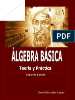 Álgebra Básica. Teoría y Práctica. 2da Edición (David Gonzáles L.) PDF