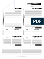 Assistant Daily Planner