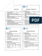 Flushing Pump Ofp2 Cara Penggunaan: Flushing Pump Ofp2 Cara Penggunaan