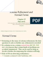 Schema Refinement and Normal Forms: Also Used