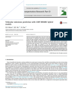 CART-BMARS hybrid models improve vehicular emissions prediction