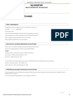 Withholding Tax Explained With Example - Sap Concept Hub