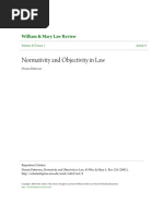 Dennis Patterson---Normativity and Objectivity in Law.pdf