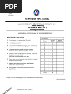 Matematik Tahun 3 Kertas 1 - Bank Soalan Semester