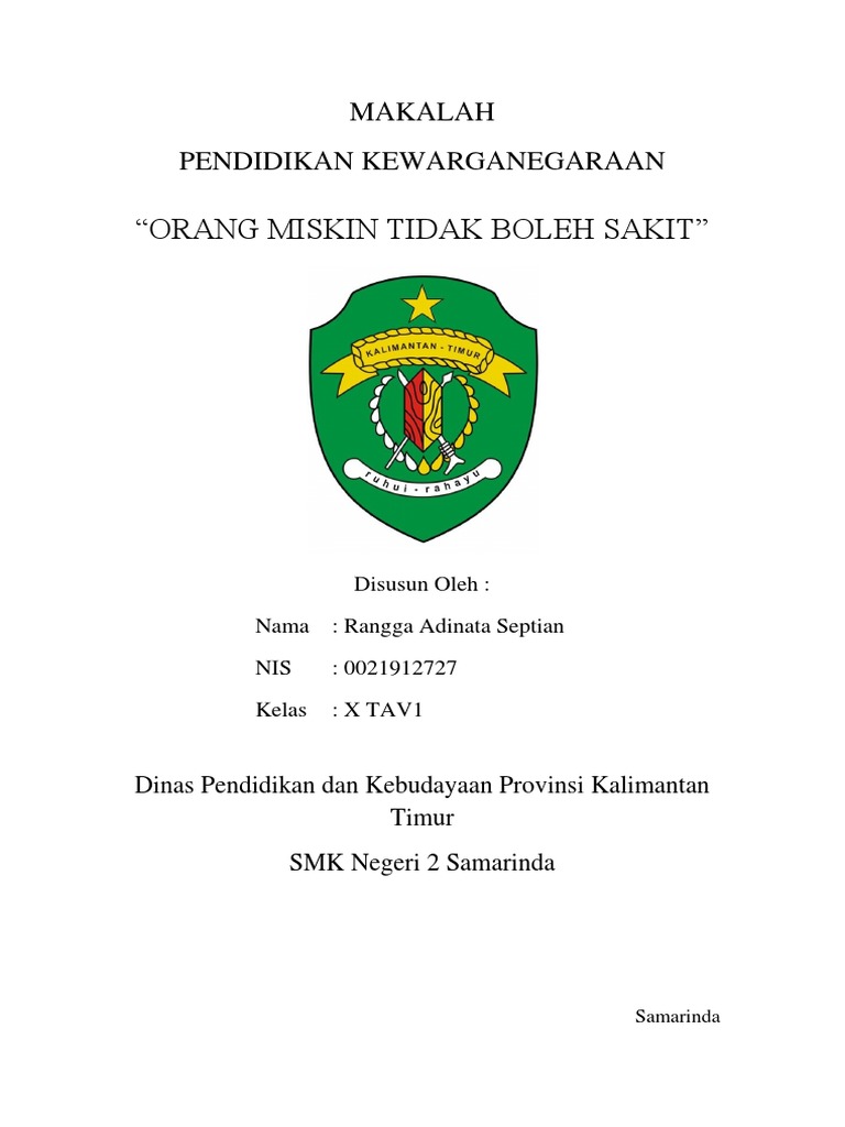 Makalah Pancasila Sebagai Alat Pemersatu Bangsa PDF