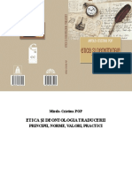 Etica I Deontologia Traducerii. Princip PDF