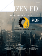 Kaizen-Ed: Operations Digest