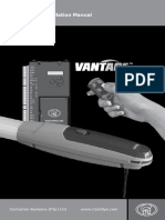VANTAGE Mechanical Installation Manual 24022015 CT DOC12381V100