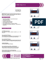 RISHABH Rish EINE Digital Panel Meter Datasheet