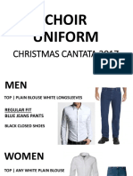 Cantata 2017 Uniform