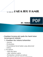 Gizi Pada Ibu Hamil&Komplikasi & Menyusui