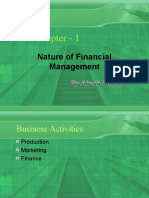 Chapter - 1: Nature of Financial Management
