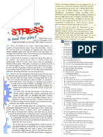 Reading Comprehension: Stress 