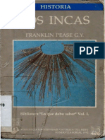 PEASE, F. Los Incas. Una Introducción. 1992