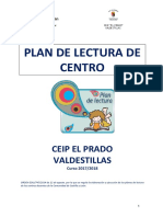 Plan de Lectura de Centro 17 - 18