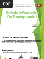 Presupuesto I
