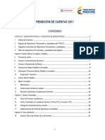 Informe de Rendición de Cuentas SAE