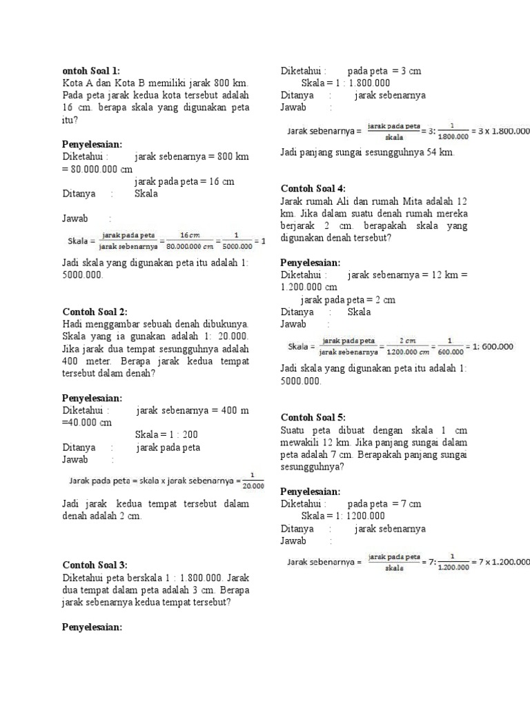 Matematika Jarak