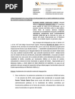 Apelacion Contra Prolongacion de Pricion Preventiva