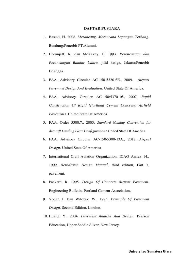 Daftar Pustaka Standard Naming Convention For Aircraft Landing Gear