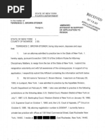 Brown-Steiner Affidavit Oct. 12, 2017