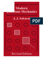 Modern Quantum Mechanics and Solutions for the Exercices - J. Sakurai
