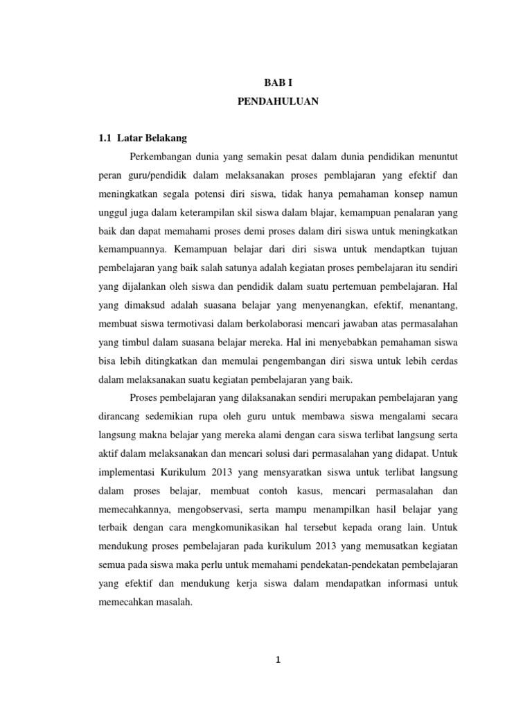 Makalah Pendekatan Saintifik Sets Dan Stem