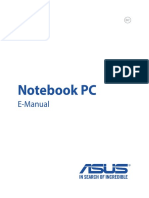 Notebook PC: E-Manual