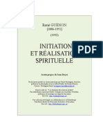 Initiation Realisation Spirituelle