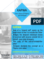 Filipino core values of Kapwa and Pakikisaama explained