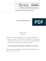 Análisis de Los Estados Financieros