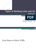 Types of Banking Rates and Its Impact: - Praful Shettigar 48 - Varsha Chaurasia 06 - Mrugesh Pathak 36
