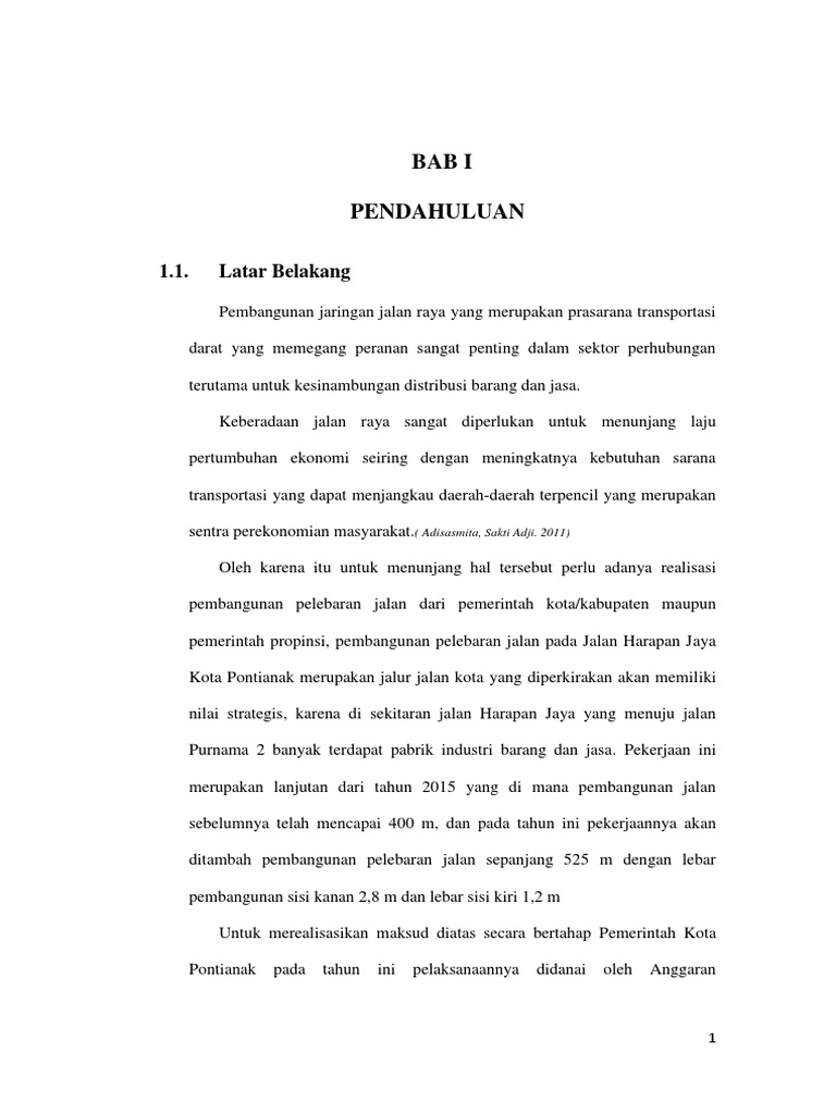 Contoh Laporan PKL PDF