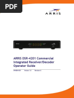 ARRIS DSR-4201 Operator Guide