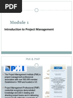 Introduction To Project Management