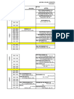 Jadwal Kuliah DTG Per Ruang Fix